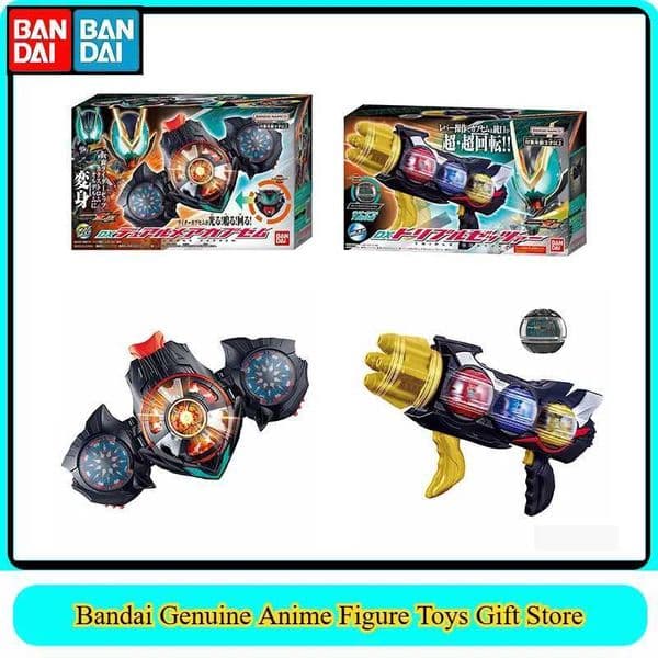 Bandai Original Kamen Rider Zeztz DX Dual Mare Capsule Triple Zetzer Action Figure Toy Model Collectible Kids Gifts for Boys L260601Y29N