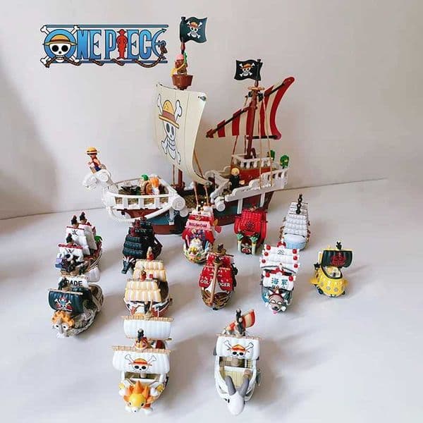 Piece Thousand Sunny Ship Great Route Series Collectible Fashion Vehicle Model For Fans And Collectors L260529POS5