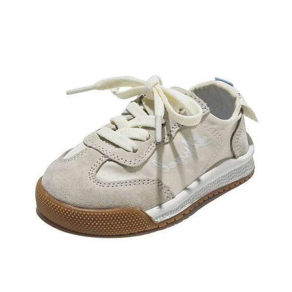 Children Genuine Leather Sneakers Baby Quality Casual Boys Anti-slip Sport Girls Candy Color School Shoes 26Y0601