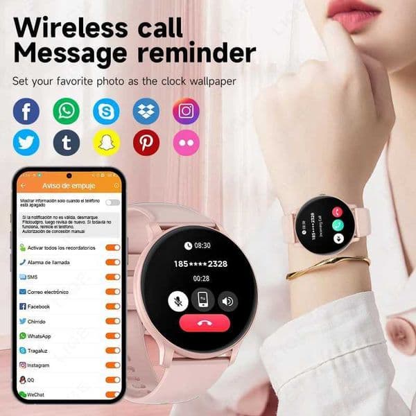 LIGE 2025 Call Smart Watch Wen Cust Dial Watches Men Sports Fitness Tracker Rate Smartwatch For Android iOSJ260601