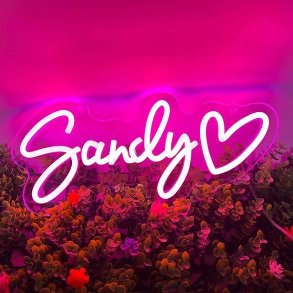 Custom Neon Sign Kids Name Neon Signs Acrylic Birthday Personalized LED Lights Gifts Family Home Wedding Wall Decor C260602