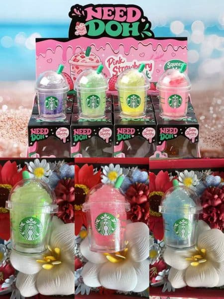Cube Coffee cup - Starbucks Squishy Hamburg Fidget Toy Slow Rising Stress Relief KFC for Kids Adults Fun Gift for Festive & Party Supplies Prop Supplies