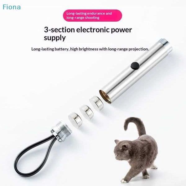 Pet Interactive Toy Multi Pattern Laser Cat Toy Infrared Light Pointer Constant On Switch Teaser Wand Exercise Chase Game C260602