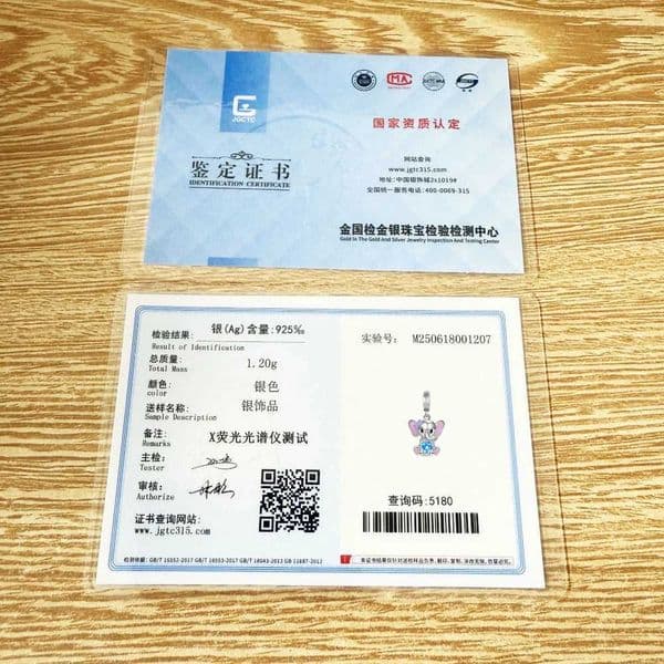 New 925 Sterling Silvering Panda Elephant Porker Charm Of 925 Chain Beaded Fit Pendant Bracelet DIY Ladies Jewelry C260602