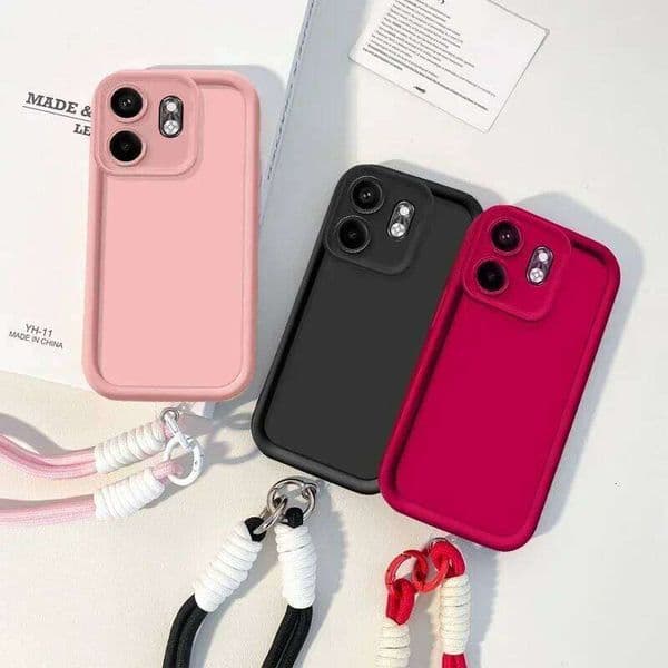 For Infinix Smart 5 7 Plus Tecno Spark Go 20 10 Hot 30i 40i 50i 8 9 11 12 Play Note 40 30 Pro Fashion Solid Color Case