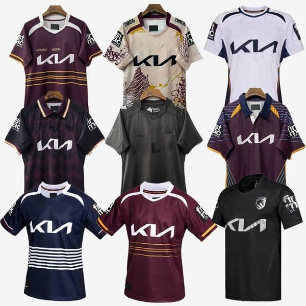 Retro + New 2025 2026 Broncos Rugby Jerseys Training 25 26 27 brisbane broncos Vest Men Women Kids Kits League Vest Indigenous Training Shirt Top 1992 1995 1997 1999 S-7XL