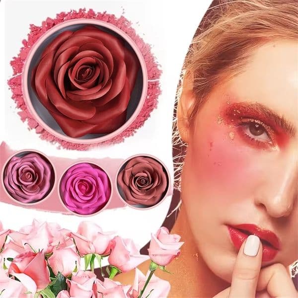 Single Color Matte Petal Blush Palette Highgloss Contouring Cream Contour Makeup Rouge for Women Beauty Cosmetics 260601