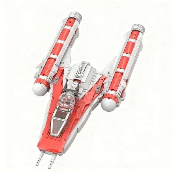 595pcs MOC Clone Wars Republic Bomber Star Battle Model Building Blocks Construction Toy Christmas Gifts DIY Creative Idea Brick 26Y0602