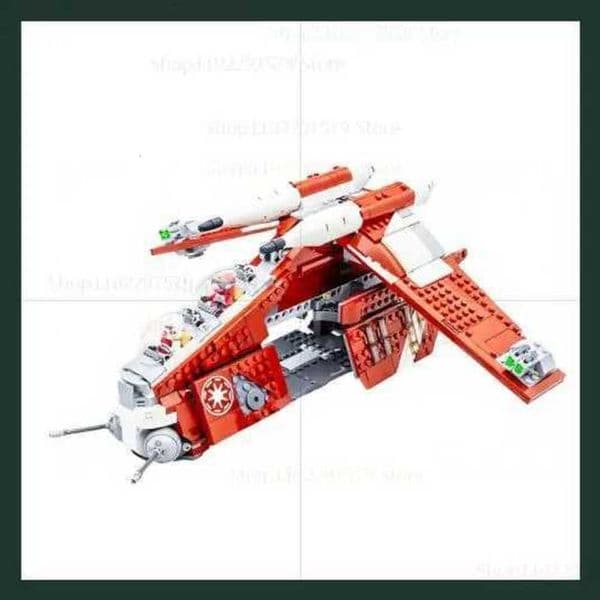 1083Pcs Blocks Toys NEW Build Space War Guard Gunship Building Block Gunboat 75354 Coruscant Construction Bricks Set Gifts For Children Boy Toy 2026 brick Y260602