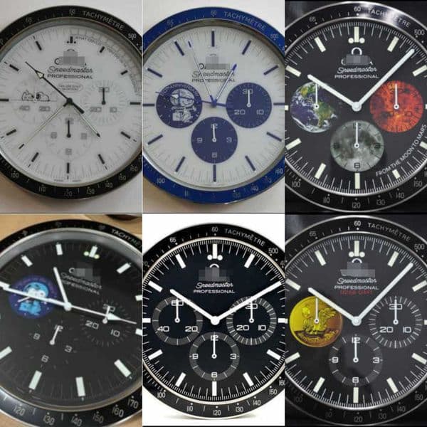 S25821 Luxury Wall Clock 16Inch 14Inch OMG Watch Style Round Metal Living Clock Room Wall decor home W251028 Desk Y260601