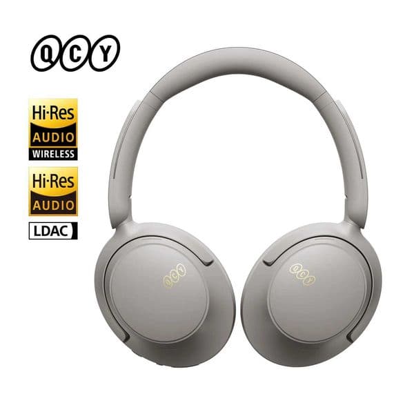 Wireless Bluetooth QCY 6.0 BH25H3SA Headphone 3D Spatial Audio Earphone -56dB Adaptive ANC 53mm Driver Foldable Over Ear Headset L260602