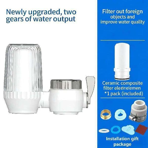 Faucet Tap Water Purifier Removable Washable Filter Small Physical Filtering For Home Kictchen