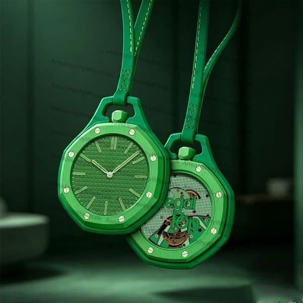 2026 New pocket watches arrival mens watch royal octagonal styles watch women designer fashion trend senior co-branded pocket watch with pop art gifts