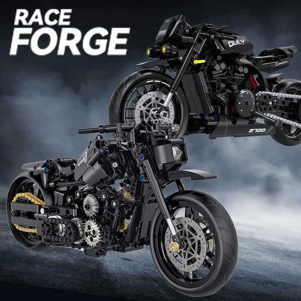18 Motorcycle Building Blocks Sets Racing Retro Motorbike Racer Bricks Technical STEM Toys Christmas Gifts for Boys Kid Adult L260601