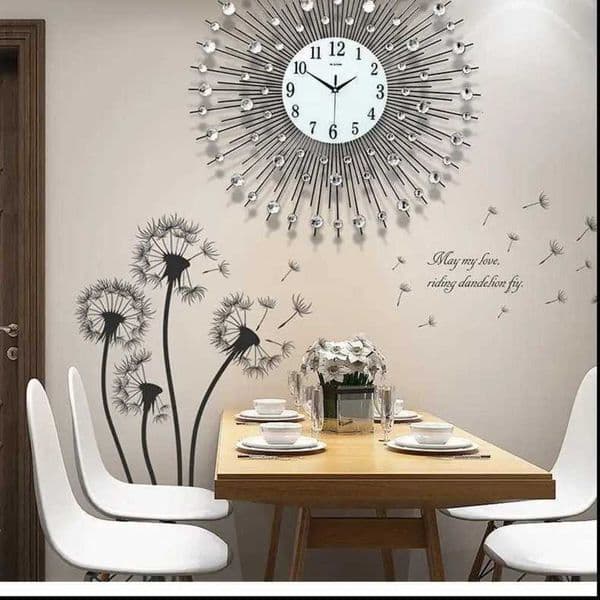 LargeXJ241225 Luxury Wall Clock 3d Art Watch Big Metal T260514 Morden Design Home Decor Vintage Y260601