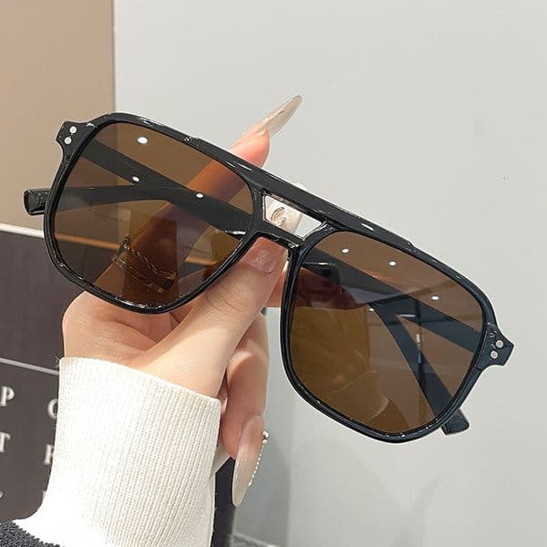 Men Brown New Trend UV Protection Sunglasses For Women High-End Designer Sunglasses Ins Style Anti-Glare