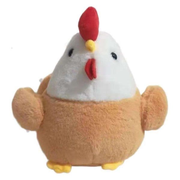 Rooster cute hen doll big rooster plush New Year's toy mascot