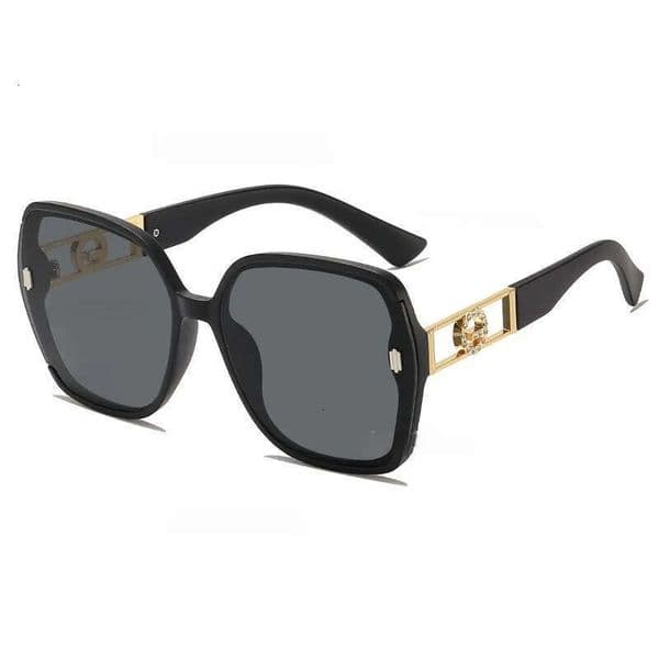 Designer New Women's Sunglasses Luxury Brand Fashion Accessories UV Protection High End Large Face Multi Functional Slimming Outdoor Glasses Wholesale