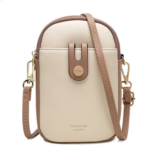 Spring and summer mobile phone bag female Japanese and South Korean PU soft small fresh high-grade fashion zipper large 260601