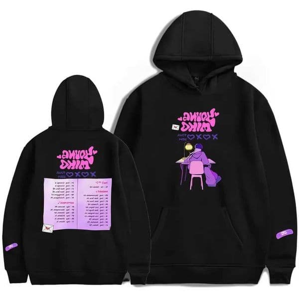 Young 2025 Miko XOXO Travel Hoodie Merch Cosplay Hiphop Autumn Unisex Casual Strt Long Slve Sweatshirt Hooded Strtwear D260602