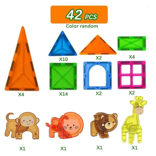 Dinosaur Magnetic Suitable Building Blocks Magnetic Sheet Birthdays260514 Toys Versatile Props Assembly for Construction Toys with Y260602