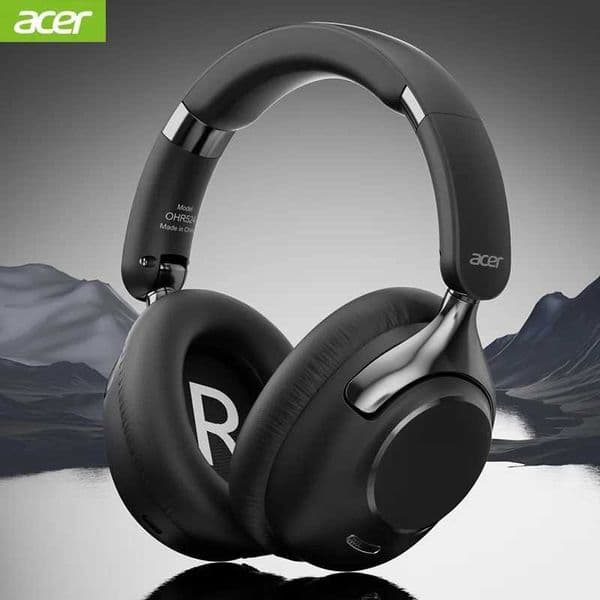 ANC Wireless Acer Bluetooth Headphones 360 Surround Sound Headsets Gamer Sports Earphones Noise Reduction with HD Mic OHR524 L260602AJUZ