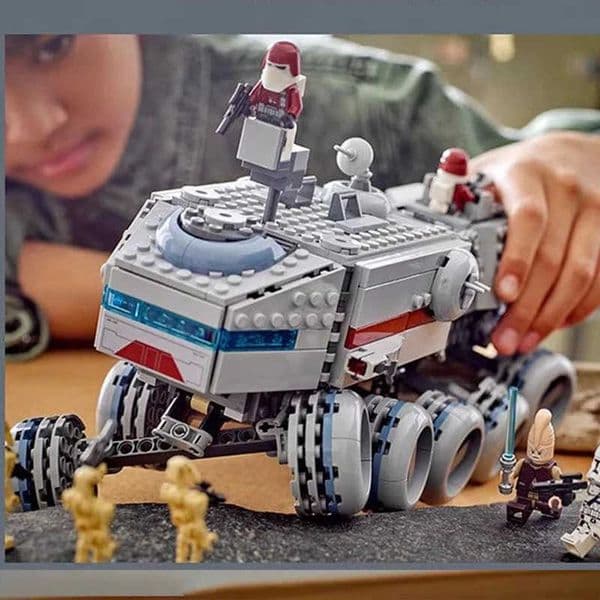 813PCS 75413 Republic Building Bricks Creative Assembly Toy for Kids Perfect Birthday Christmas Festival Gift L260602VOSV