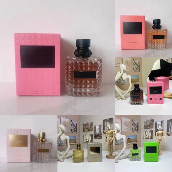 in Roma intense Perfume Coral Fantasy Purple Born Melancholia Women fragrance Cologne 100ml Eau De Parfum Long Lasting Floral Spray US Stock Y260601