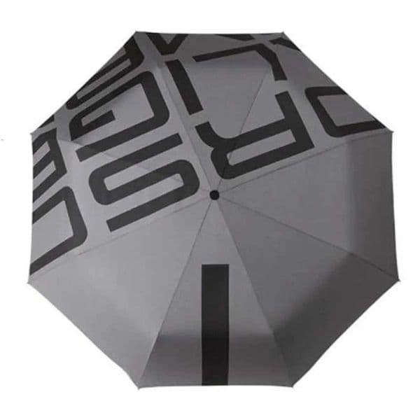 Suitable For Porsche Tri-fold Business Gift Advertising Umbrella Printed Short Handle Fully Automatic Car UmbrellaJ260602