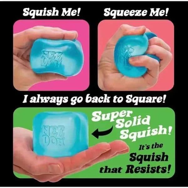 2026Squishy Schylling Needoh Nice Cube Sensory Toy Anti-Stress Stress Relief Jigsaw Pressure Relief Souvenir for Kids T260602
