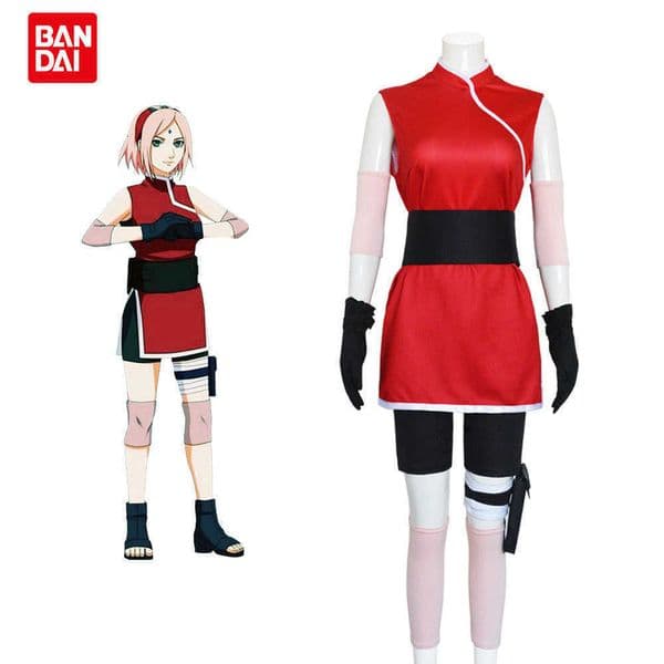 Sakura Naruto cosplay costume Shippuden Spring Sakura cosplay outfit anime role-playing costume L260602YGW5