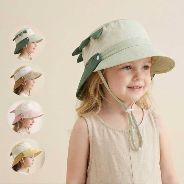 Hat - Baby Summer Sun Hat for Boys Baby Boys Fedora Girls Outdoor Sun Hat for Protection from the Sun Childrens Fisherman Hat M260602