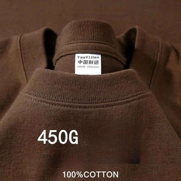 Black Tees Free Shipping Men's Cotton T-Shirts 450G High-Quality Solid Color Summer Tees Unisex Blank Shirts For Men Men's Clothing Outdoor Recreation 53E