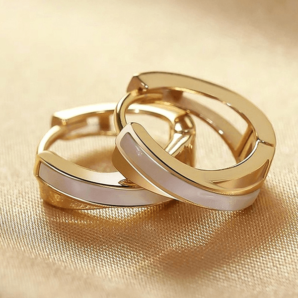 14K Gold Oil Hoop Earrings for Women Twisted Huggie Earrings Jewelry Gifts for Birthday Anniversary Christmas Jewelry Gift for Mom Women Her Birthday Mother Day