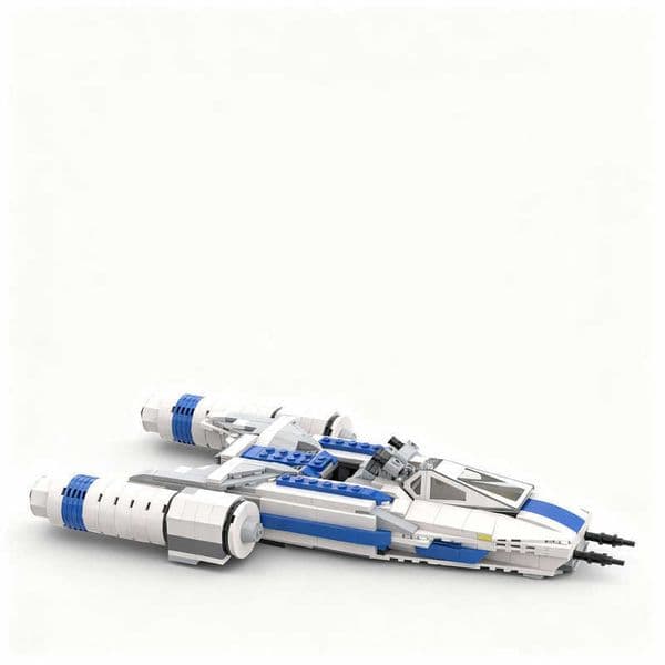 MOC 406pcs Captain Rex S Y Wing Starfighter Star Battle Model Building Blocks Construction Toy Christmas Gifts DIY Creative Idea L260602LGNK