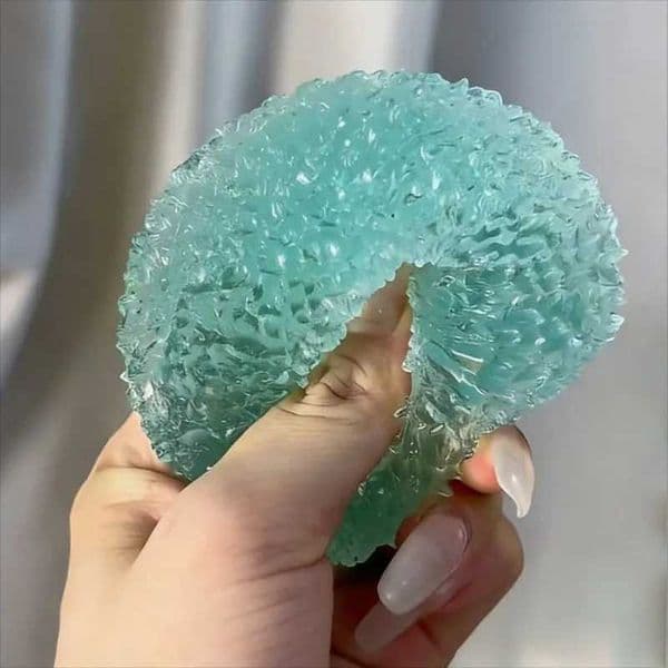 Squishy Ice Ball Maltose Fidgets Toy Super Soft Pink Mochi Slow-rebound Squeeze Toy Anti-Stress Toy for Adults Hand Exercise T260602
