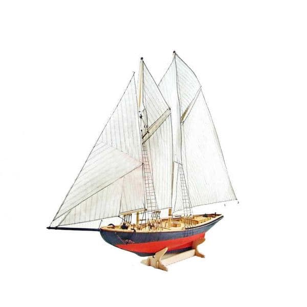 1/87 Scale Ship Model Buiding Kit Benjamin WLatham 1902 sailboat wooden model kit DIY boat L260602BJ82