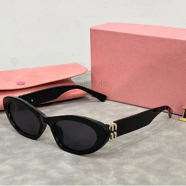 MM sunglasses designer luxury for women men Euro american trend glasses curved cat eye UV400 Top Quality ty 4fb