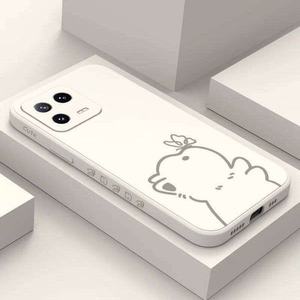 Stupid Bear Phone Case For Xiaomi 15 15T 14 14T 13 13T 12 12X 12T 12S Mi 11 11T 10 10T Pro Max Lite Silicone Cover
