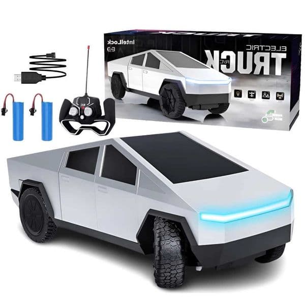 24 Scale 1 RC Cyber Pickup Truck 4WD Off-Road Remote Control Car 2.4GHz High-Speed Dual Motor LED Light Vehicle Toy Boy's ChildrR260602