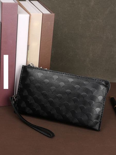 Mens Large Capacity Hand Clutch Simple and Minimalist n Portable Business Casual Wristle 260602
