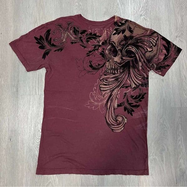 Y2K Xtreme Dark Skull Graphic Tee Men's New Retro Gothic T-Shirt Oversize Summer High Street Fashion Breathable Plus Size Tops 26Y0602