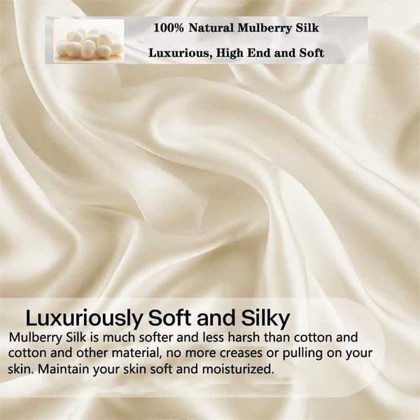 Mberry Silk Bedding Set Luxury Natural 100% Silk Duvet Cover Set Bed Sheet lowcase Single Double Bedsheet King SizeJ260602