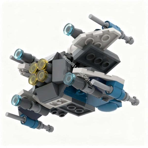 MOC 112pcs New Republic T Microfighter Star Battle Model Building Blocks Construction Creative Idea Toy Christmas Gift Brick L26060236LR