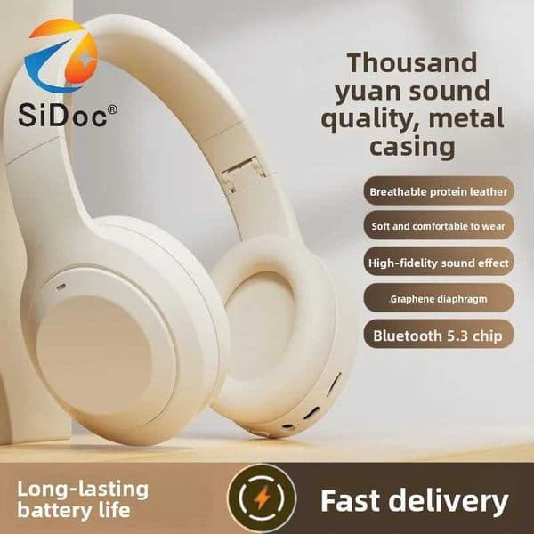 mounted wireless Head Bluetooth earphones popular esports earphones with good texture and long-lasting battery life BT 5.3 L260602