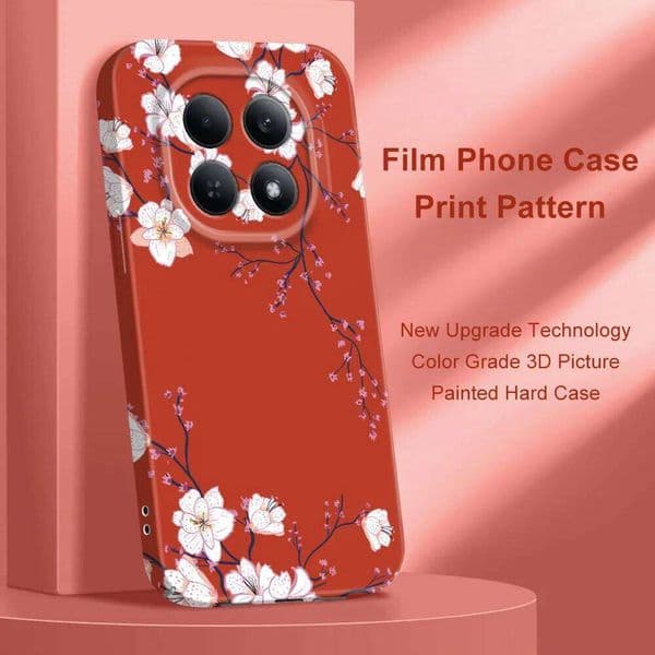 Colorful Plum Blossoms Phone Case For Xiaomi Redmi Note 15 14 13 12 11 Pro Plus 12S 11S 14C 13C 4G 5G Film Hard Cover