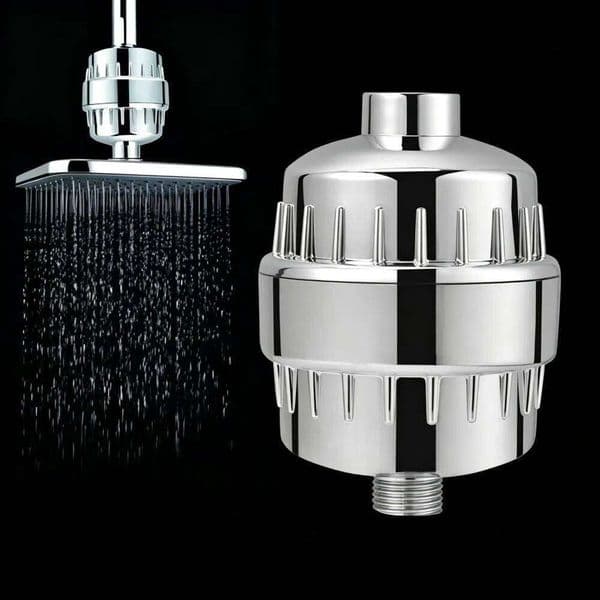 1 Pc Premium Shower Filter Replacement Cartridge - Purifies Tap Water Reduces Harmful Substances Improves Skin Health