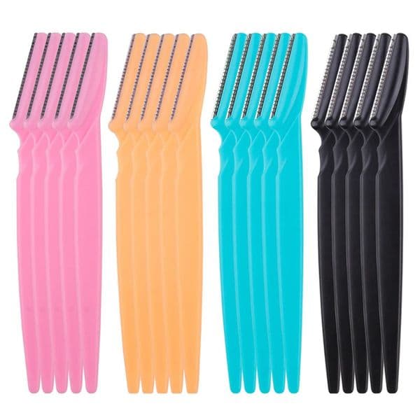 5/10/15Pcs Eyebrow Trimmer Makeup Tools Safe Eye Brow Razor Face Body Hair Removal Shaver Blades Woman Eyebrows Shaping Knife 260602