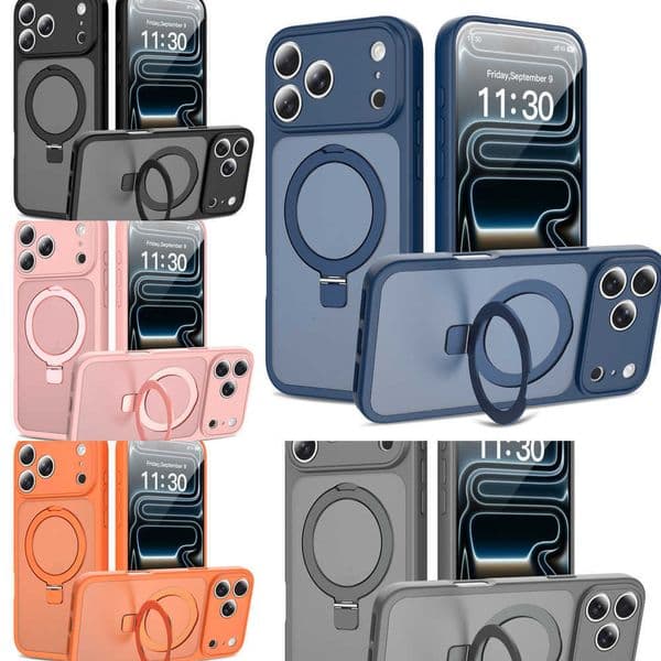Magnetic Shockproof Stand Skin-Friendly Phone for Case for 2-in-1 iPhone Cover 17 17e/16 Pro Max Y260602