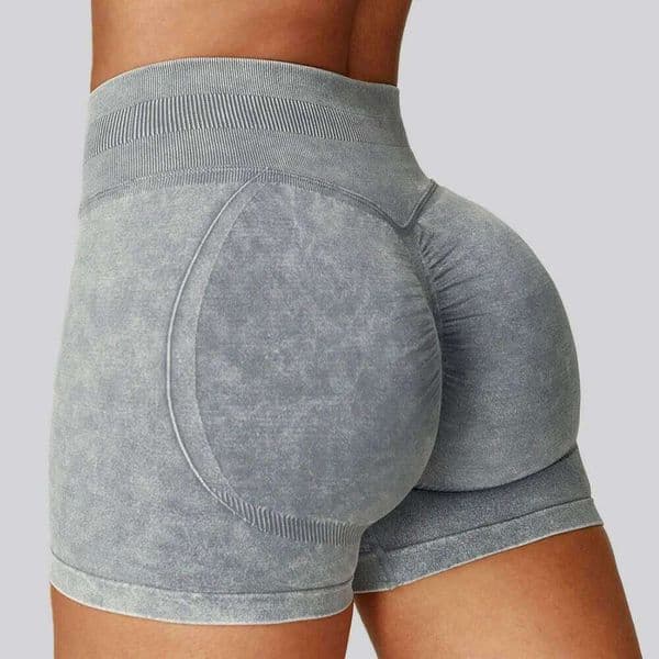 Women Seamless High Waist Workout Shorts Women's Breathable Fitness Push Up Tights Gym Training Running Cycling Yoga Short Pants J260602